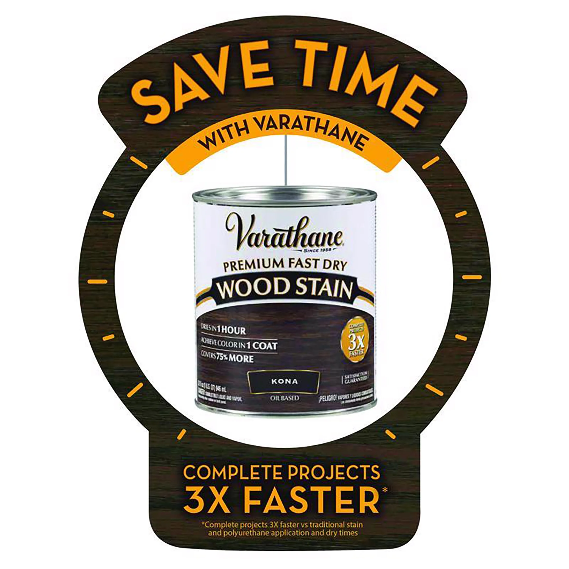 Aged Wheat, Varathane Premium Fast Dry Wood Stain-333660, Quart, 2 Pack
