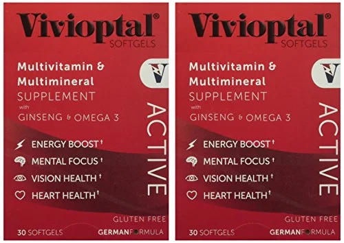 Vivioptal Multivitamin & Multimineral Supplement, 30 Capsules (pack of 2)