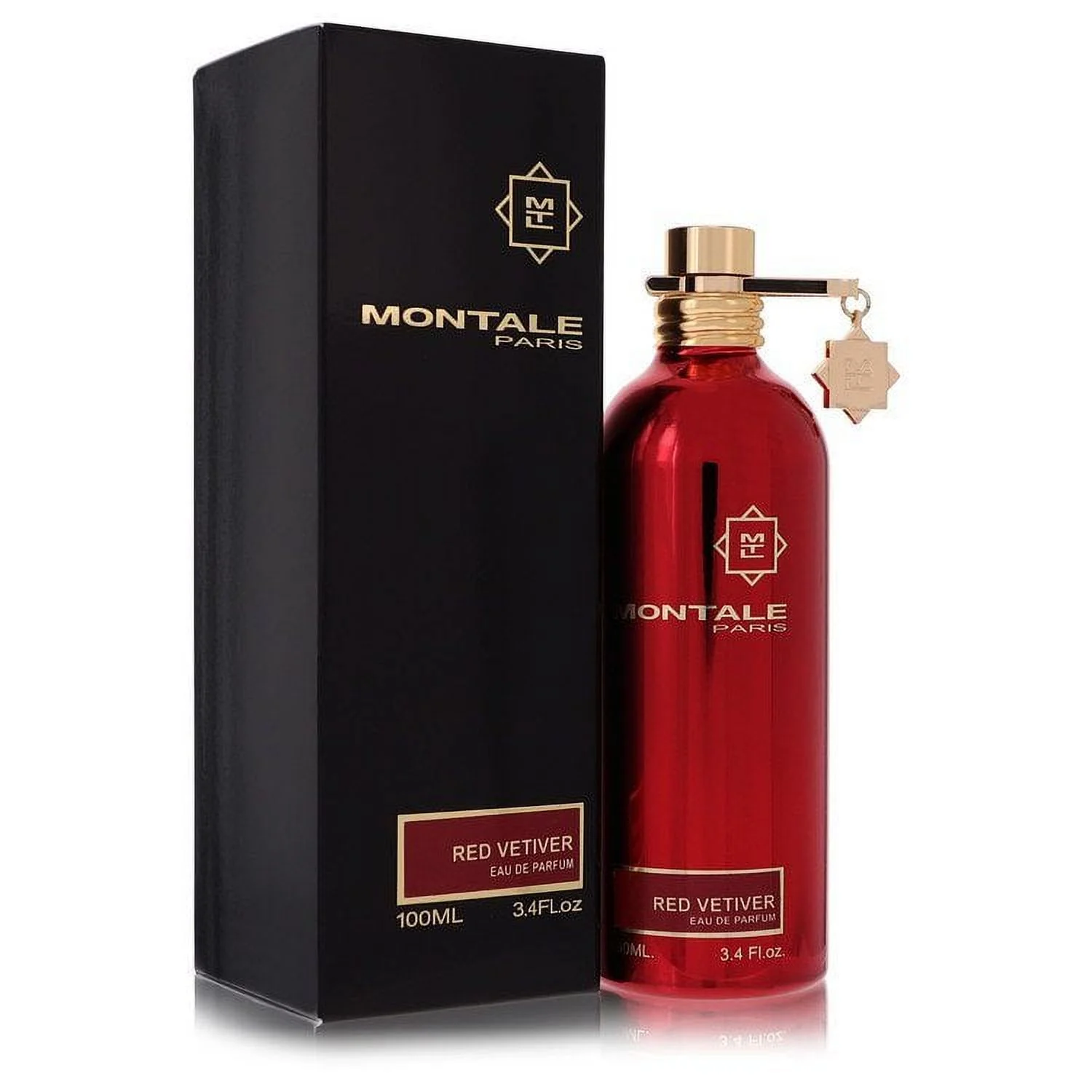 Montale Red Vetiver Eau De Parfum Spray - Invigorating Woody & Spicy Blend