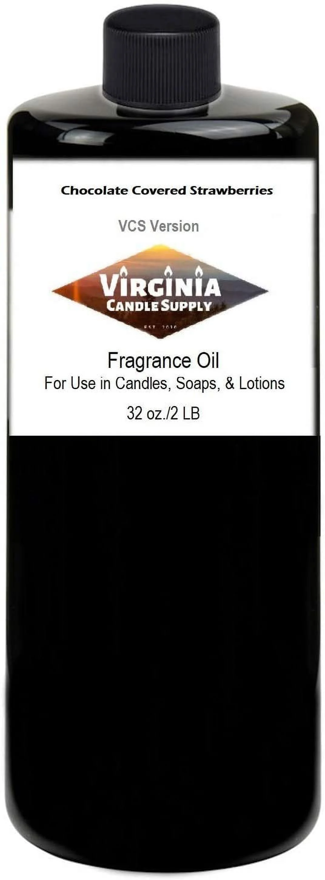Chocolate Covered Strawberries 32 oz Bottle for Candle Making, Soap Making, Tart Making, Room Sprays, Lotions, Car Fresheners, Slime, Bath Bombs, Warmers