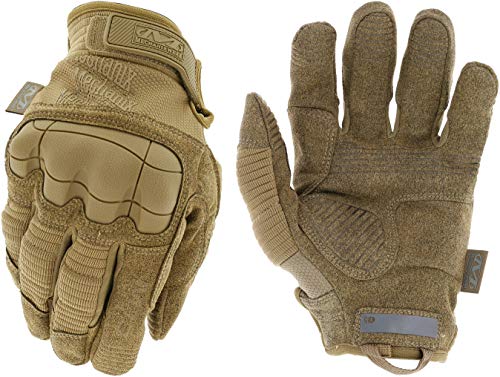 Mechanix Wear: M-Pact 3 Tactical Work Gloves, Touchscreen Capability, Synthetic Leather Gloves, Finger Reinforcement and Impact Protection, Work Gloves for Men (Coyote Brown, Medium)