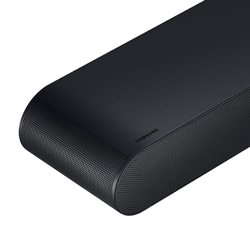 SAMSUNG HW-S50B/ZA 3.0ch All-in-One Soundbar w/Dolby 5.1, DTS Virtual:X, Q Symphony, Built in Center Speaker, Adaptive Sound Lite, Bluetooth Multi Connection, 2022 Black