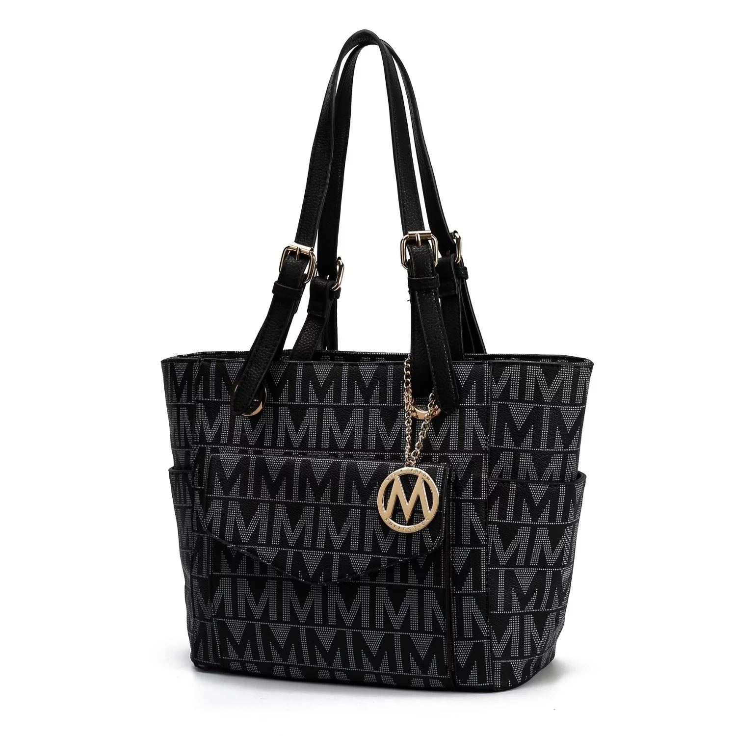 MKF Collection Griselda Women's Monogram Signature Tote Bag by Mia K. - Beige