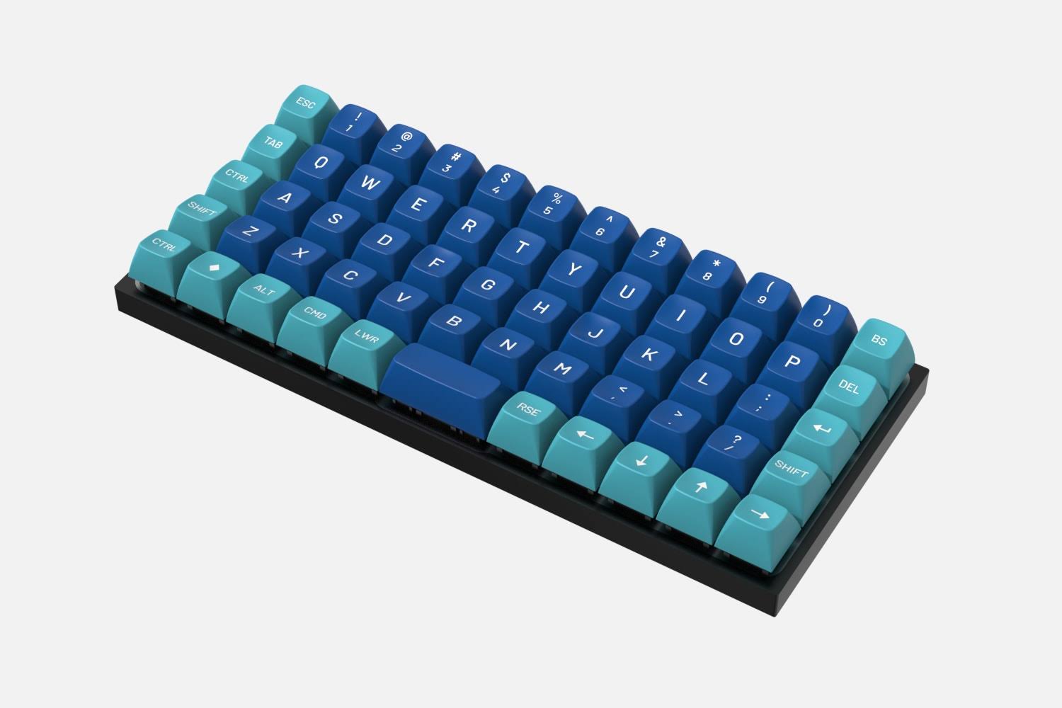 Drop MT3 Dasher Keycap Set - Base Kit in Blue