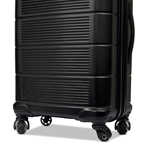 American Tourister Stratum 2.0 Expandable Hardside Luggage with Spinner Wheels, Purple Haze, Carry-on