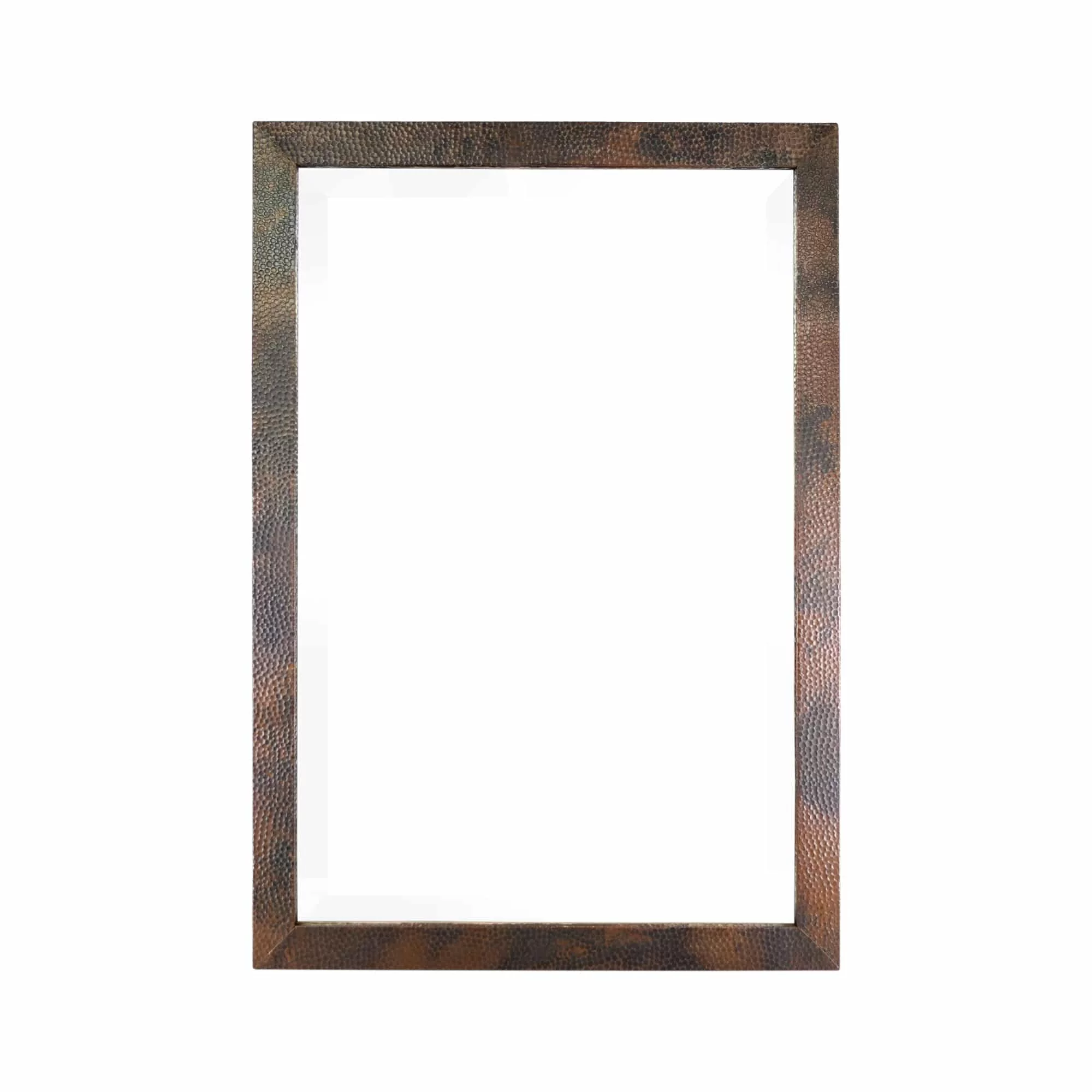 Native Trails Milano Hand Hammered Copper Medium Rectangle Mirror - 40