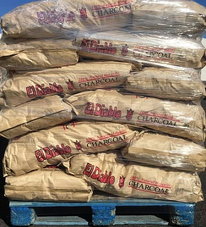40# Bag Of El Diablo Mesquite Charcoal