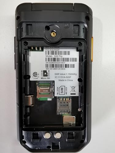 CAT S22 Smart Flip Phone Unlocked (16GB) 2.8 Touchscreen Rugged Cell Phone Android 11, IP68 Water Resistant, T-Mobile 4G LTE GSM Single Nano Slot,Compatible with T-Mobile (New)