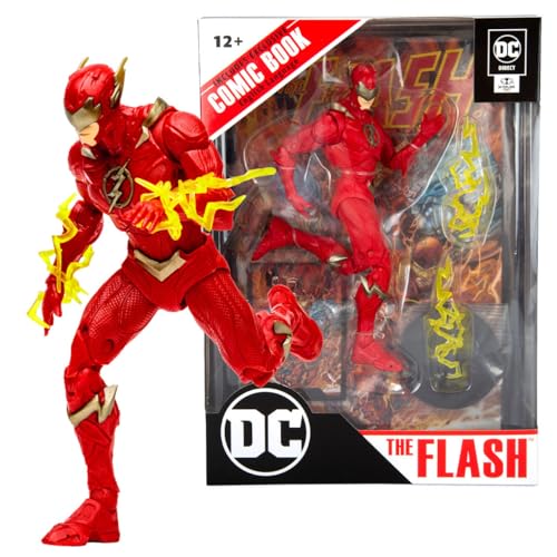 McFarlane Toys - DC DIRECT 7IN FIGURE with COMIC - The FLASH WV2 - CAPTAIN COLD