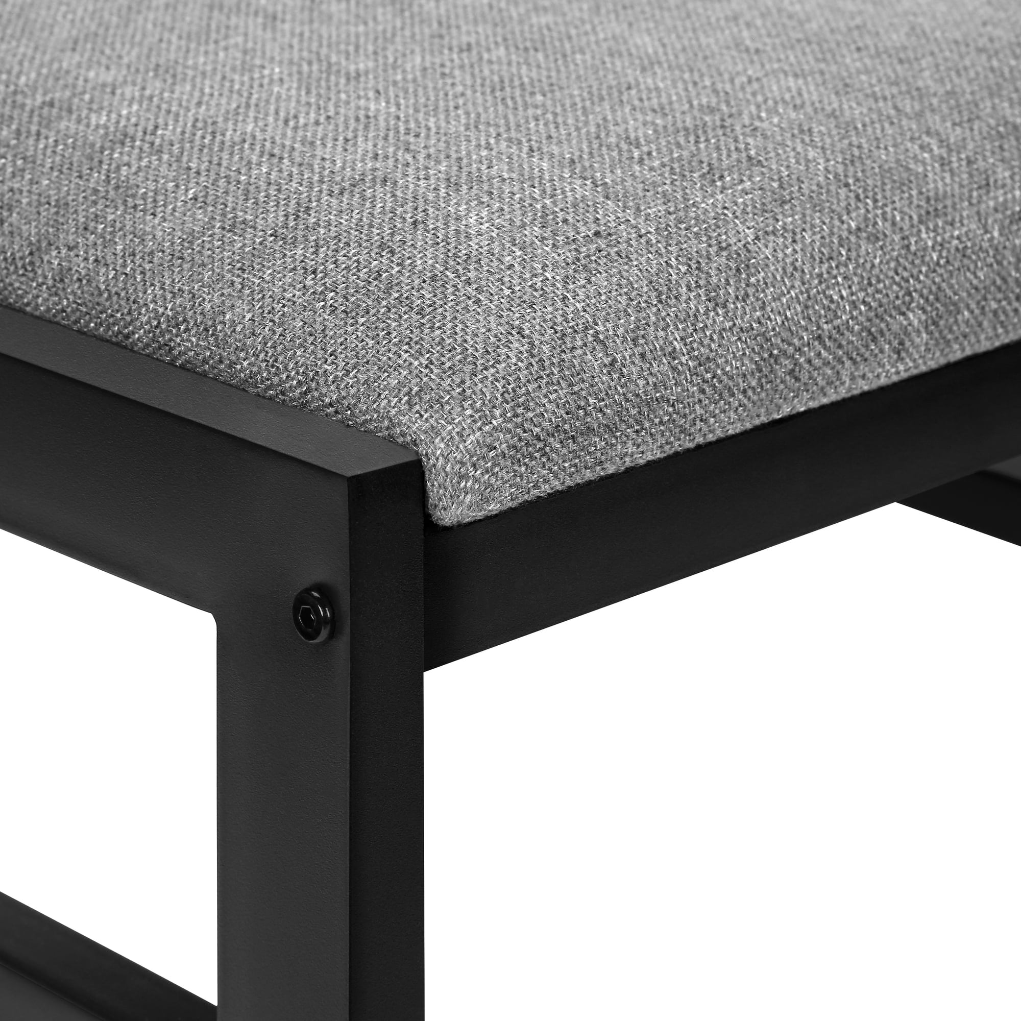 Gray Dining Table Set - 3pcs Set - Small - 35