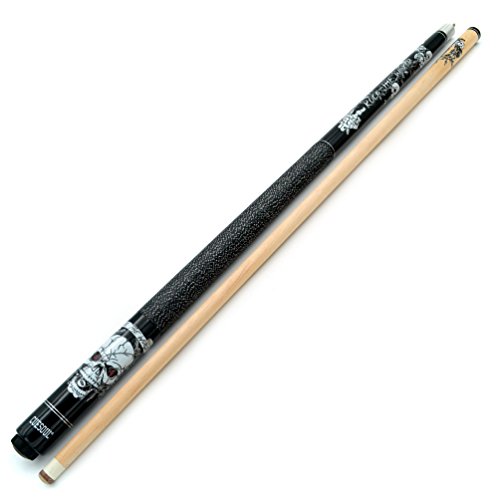 CUESOUL 58 inch 19/20/21 oz 1/2 Maple Pool Cue Stick Kit-Rockin Series