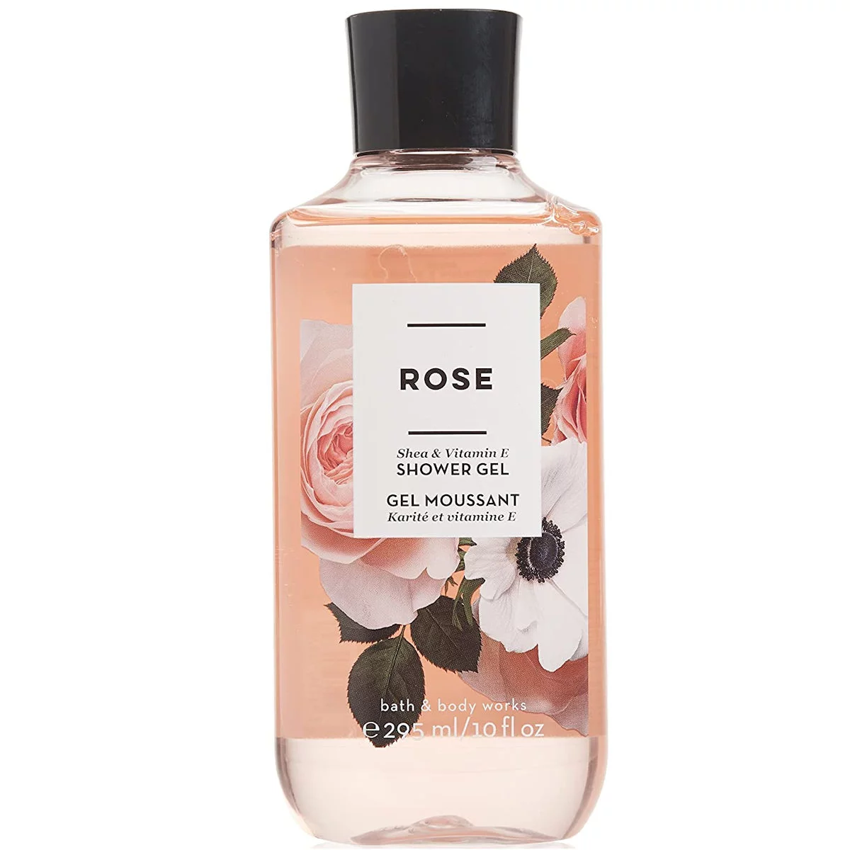 Bath and Body Works Rose Ultra Shea Body Cream 8oz & Shower Gel 10oz