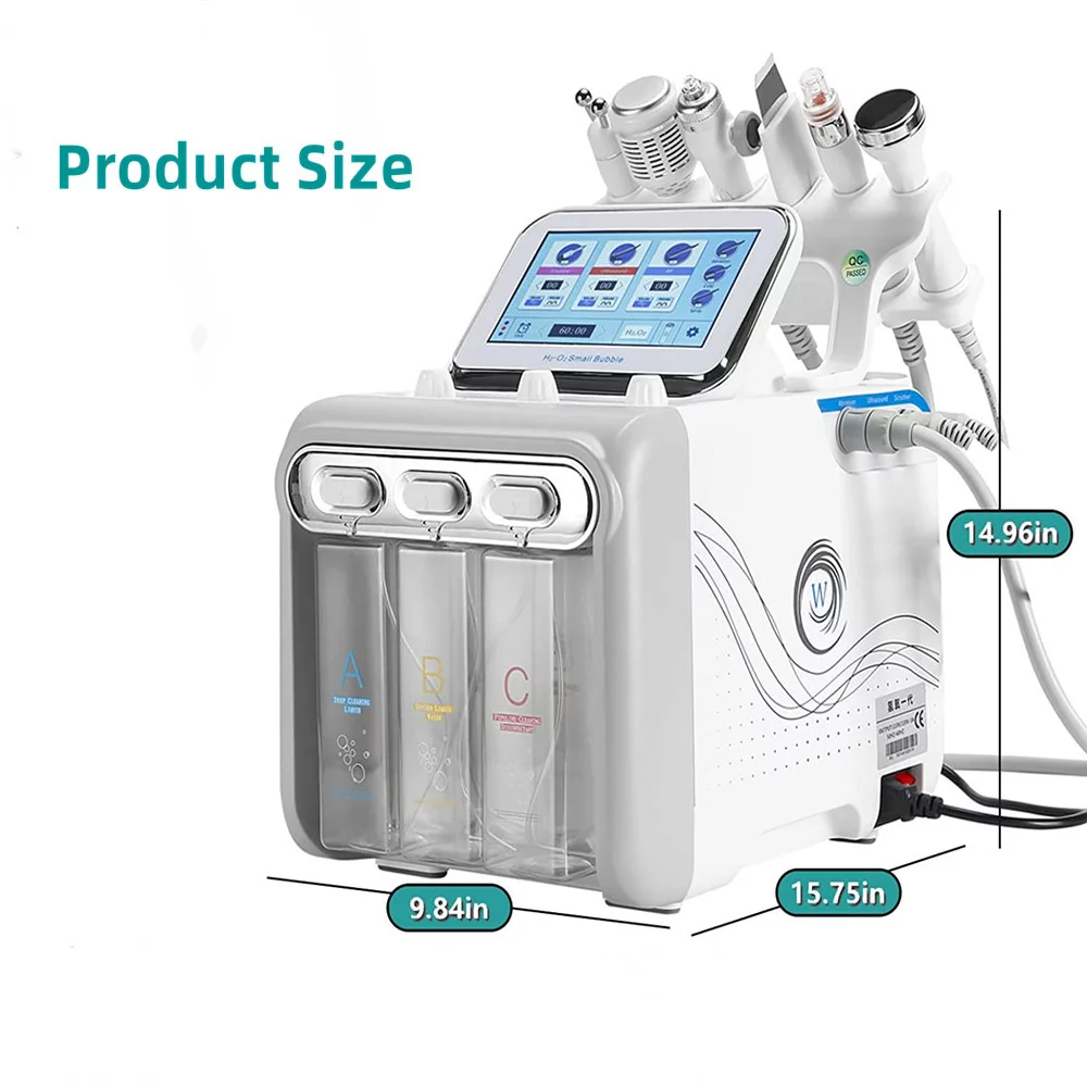 JinYi 6 in1 Water Dermabrasion Deep Cleansing Hydro Dermabrasion Hydra Facial Machine