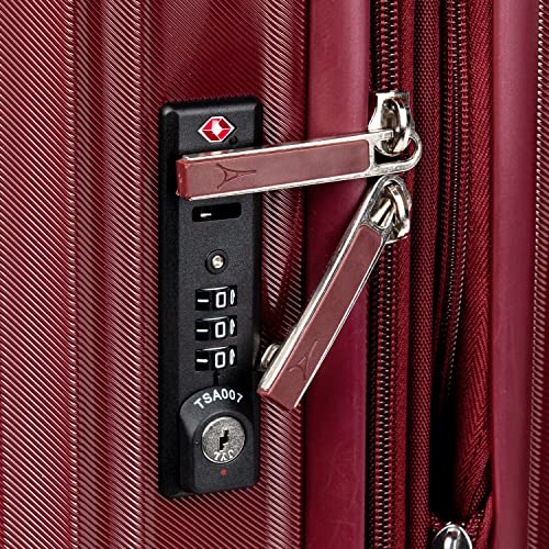 Travelpro Maxlite Air Hardside Expandable Carry on Luggage, 8 Spinner Wheels, Lightweight Hard Shell Polycarbonate Suitcase, Shadow Grey, Carry On 21-Inch