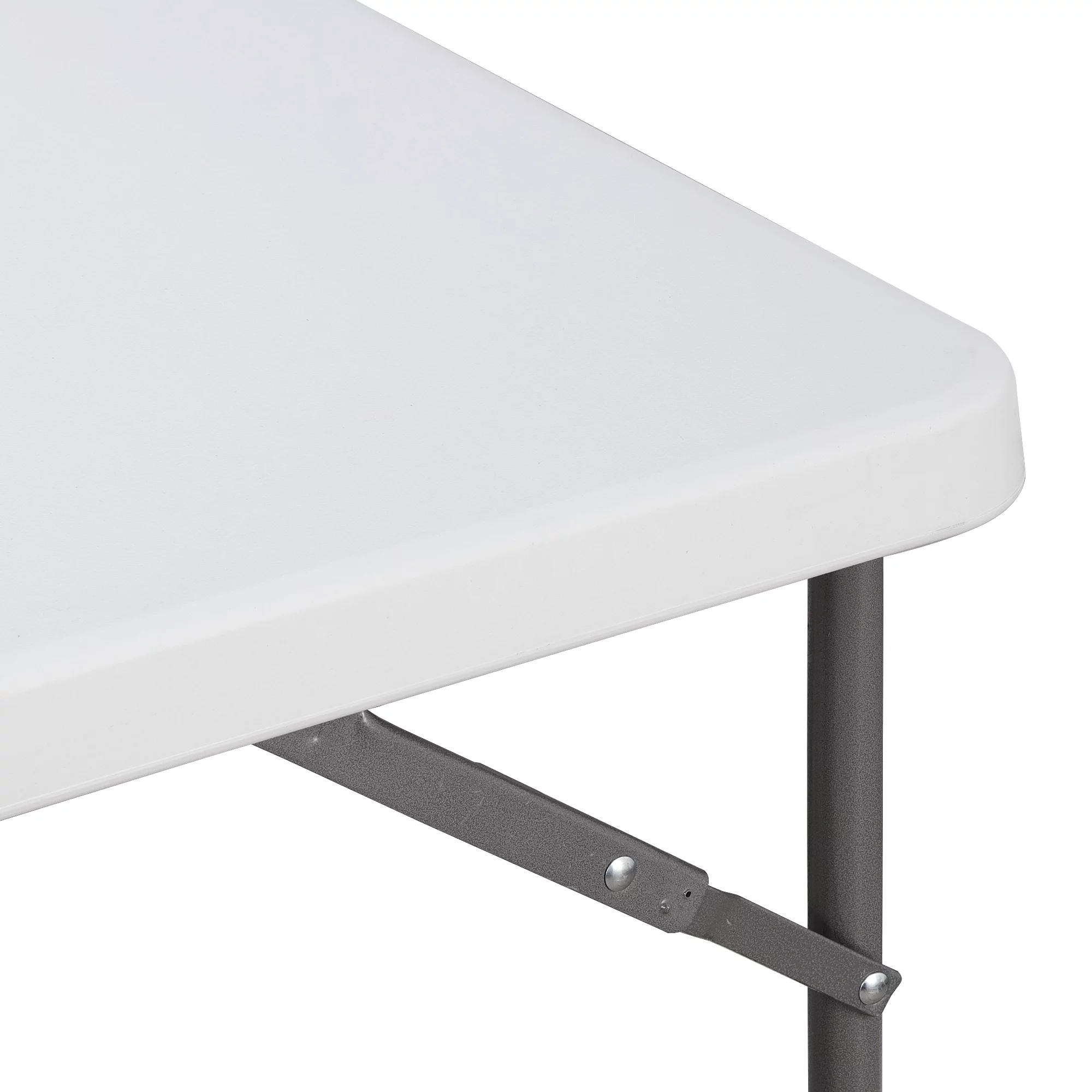Segawe Camping Table, White, 3 ft, 3 ft