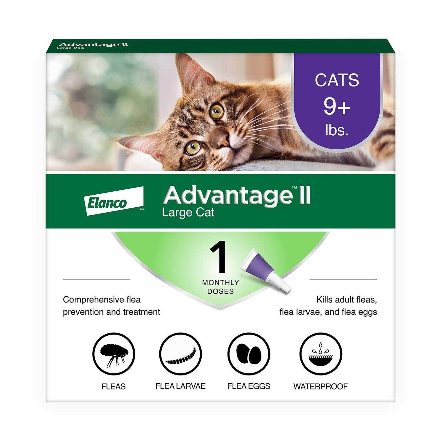 Advantage II Flea Treatment Cats - Pet Supplies online store