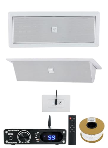 Rockville Bundle: Pair LUX Stealth D4 Motorized Dual 4