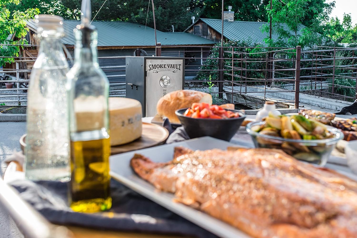 Camp Chef Smoke Vault, 18 Vertical Smoker, Dimensions 18 in. x 16 in. x 44 in.