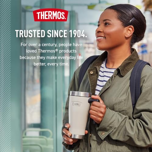 THERMOS ICON SERIES, Stainless Steel Mug, Granite, 16 oz