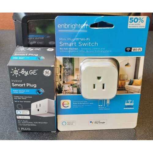 Enbrighten Mini Plug-in Wi-Fi Smart Switch