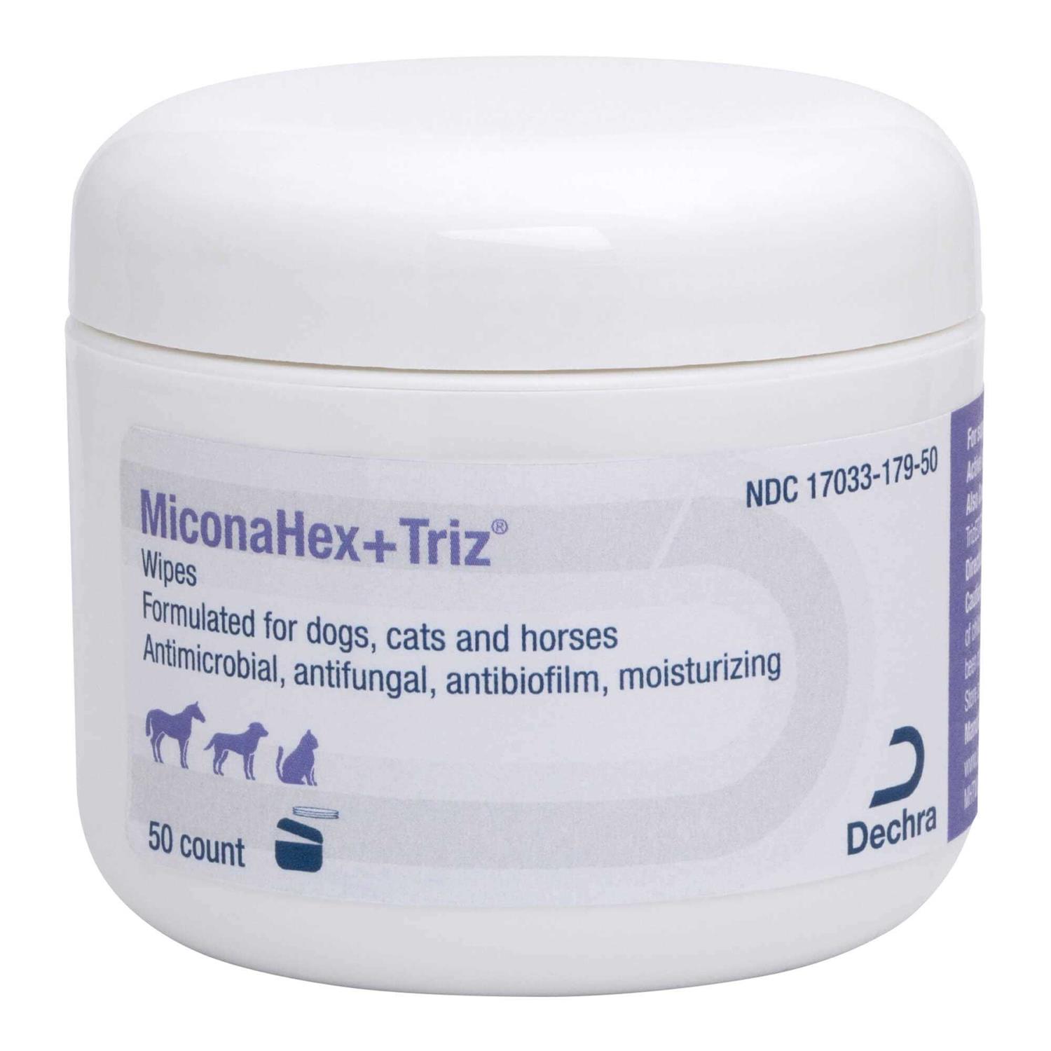 Dechra Miconahex Triz Wipes - Pet Supplies online store