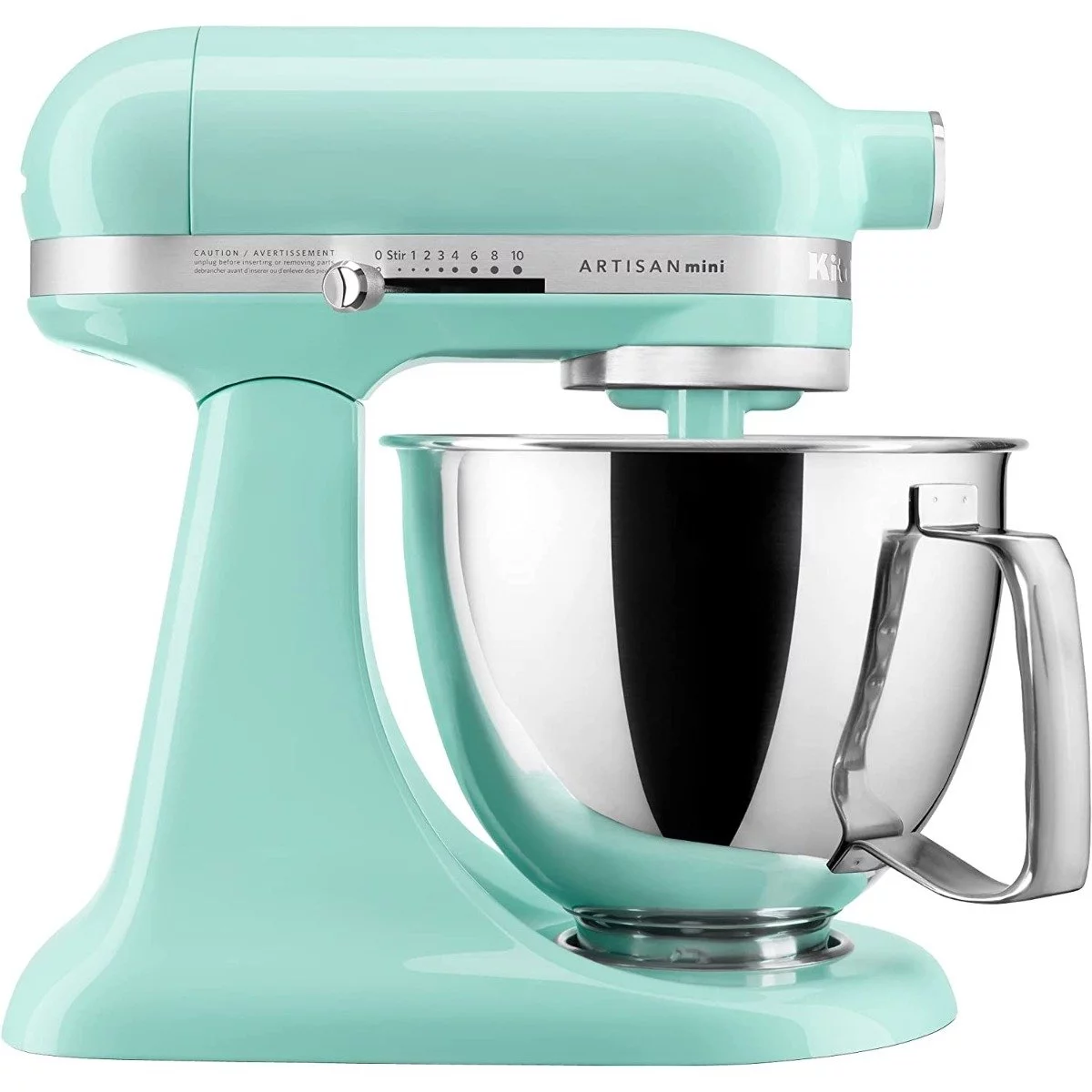 KitchenAid 3.5-Quart Artisan Mini Plus Tilt-Head Stand Mixer | Ice Blue