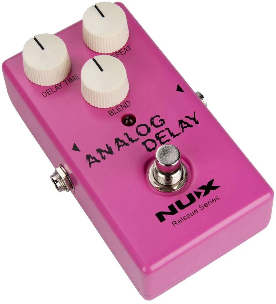 NUX Reissue Series Analog Delay With BBD Chipset Effects Pedal Pink