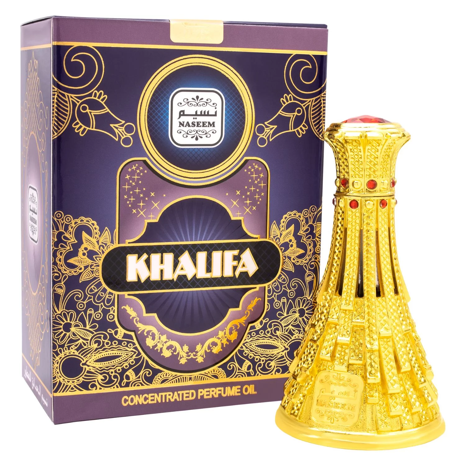Khalifa Perfume Oil Long Lasting Floral Sandalwood Men Perfume Oil by Naseem