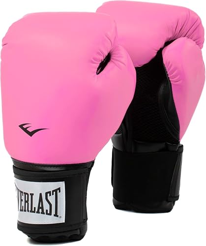 Everlast Prostyle 2 Youth Boxing Gloves, Entry Level Training Gloves for Men and Women, Secure Fit Hook and Loop Closure & Ventilation, Heavy Bag & Speedbag Training.