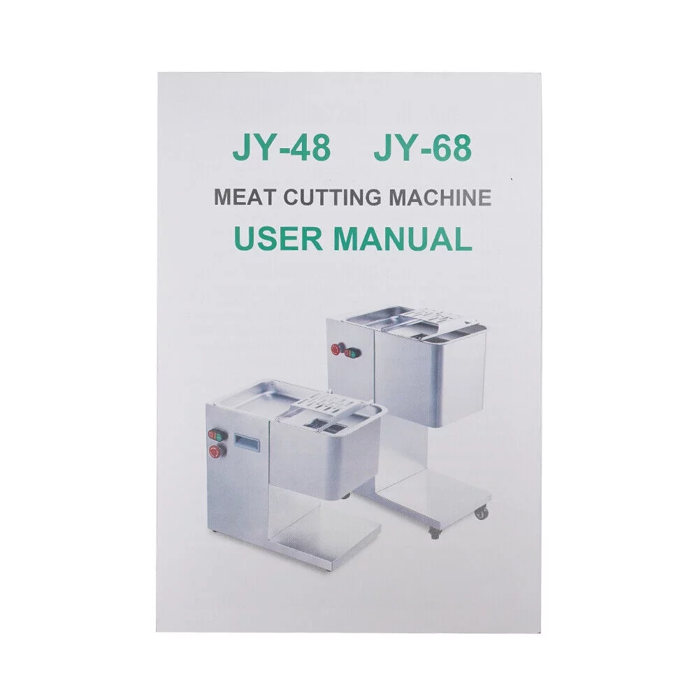 FETCOI Commercial Meat Slicer Meat Cutting Machine 3mm Thickness 500kg/h Meat Cutter