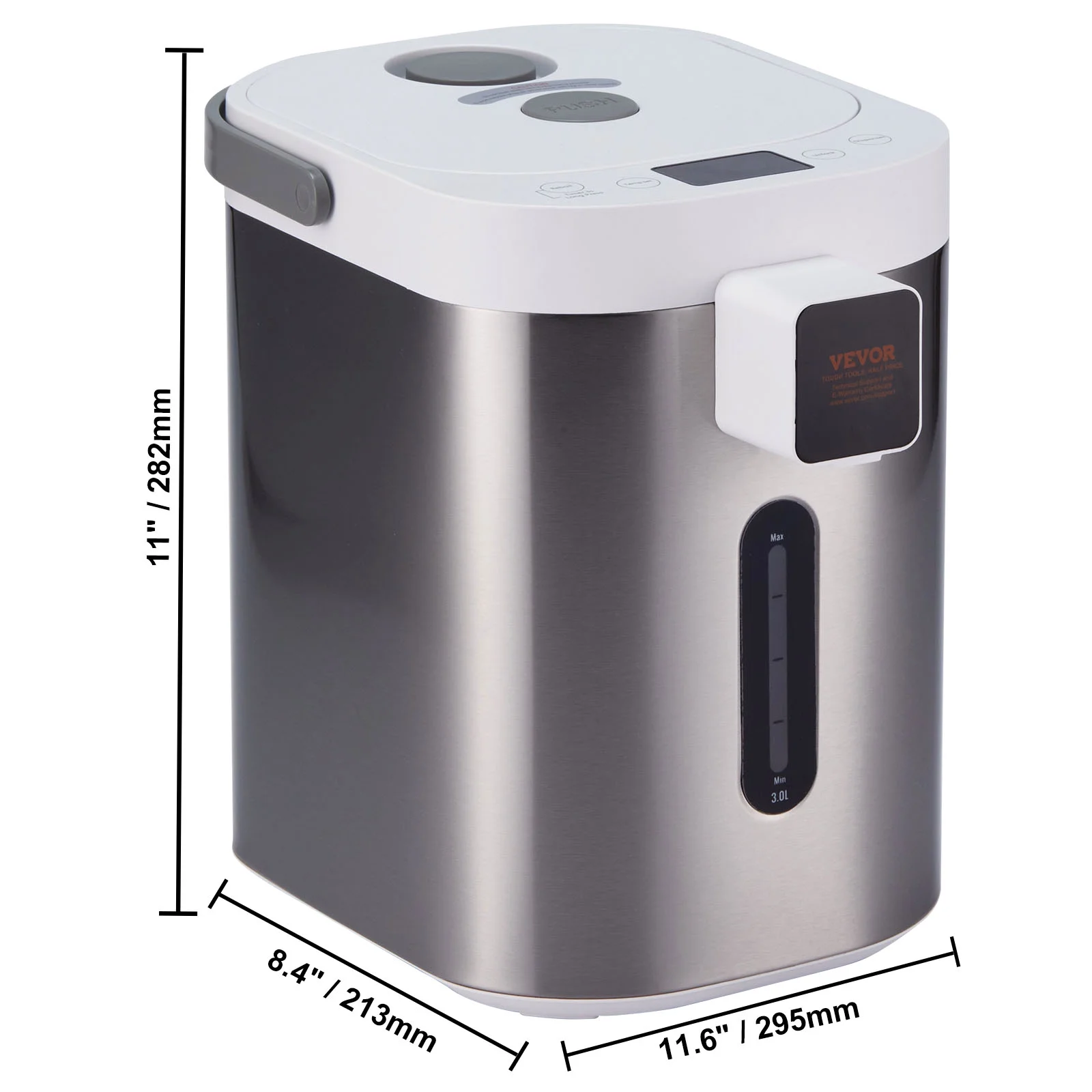BENTISM Instant Hot Water Dispenser 3L/102oz Electric Countertop Water Dispenser