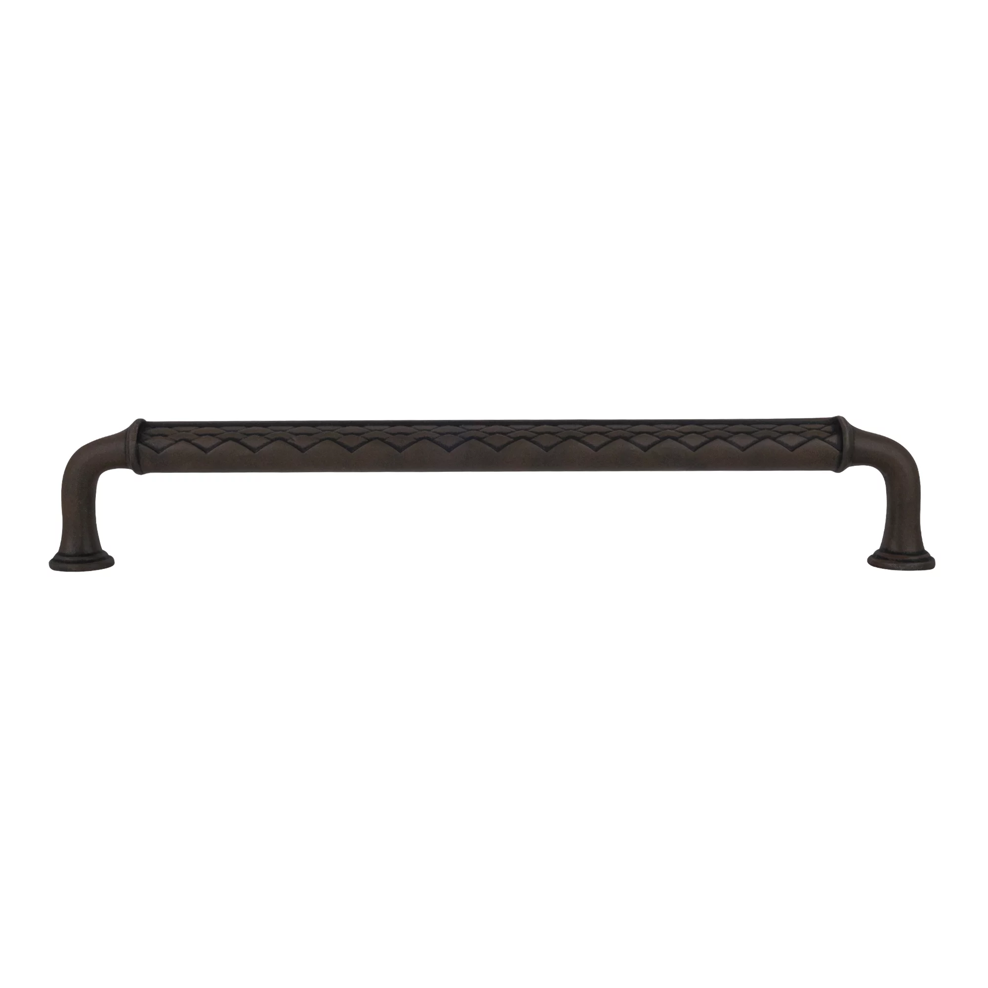 Amerock Padma 12 in (305 mm) Center-to-Center Antique Rust Appliance Pull