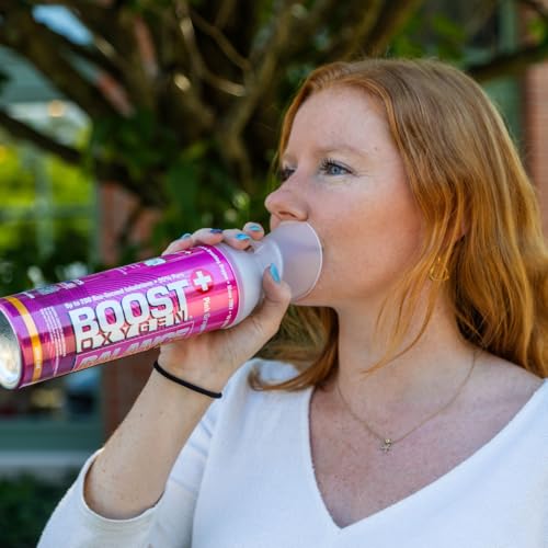 Boost Oxygen Large Natural 10L Canister | Respiratory Support for Aerobic Recovery, Altitude, Performance & Health (2 Pack)