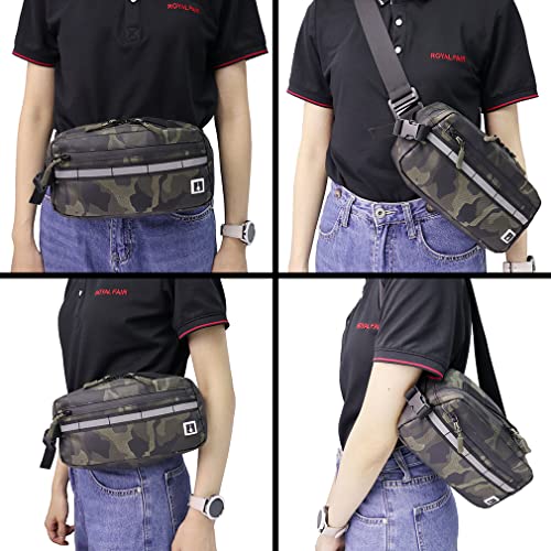 Waterproof Bike Handlebar Bag (Green Camo)