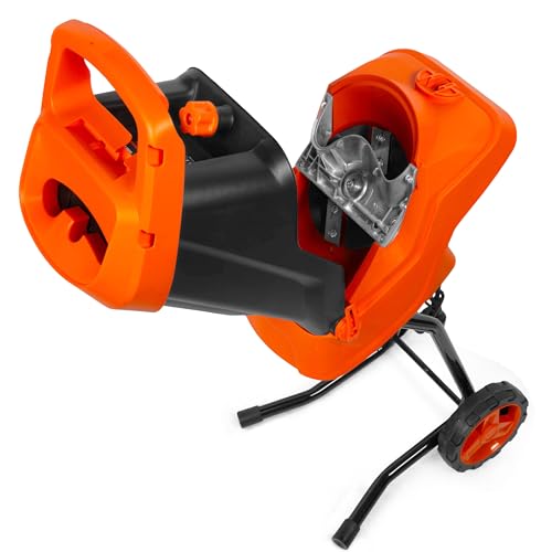 WEN 41119 Electric Wood Chipper and Shredder, 15-Amp, Black