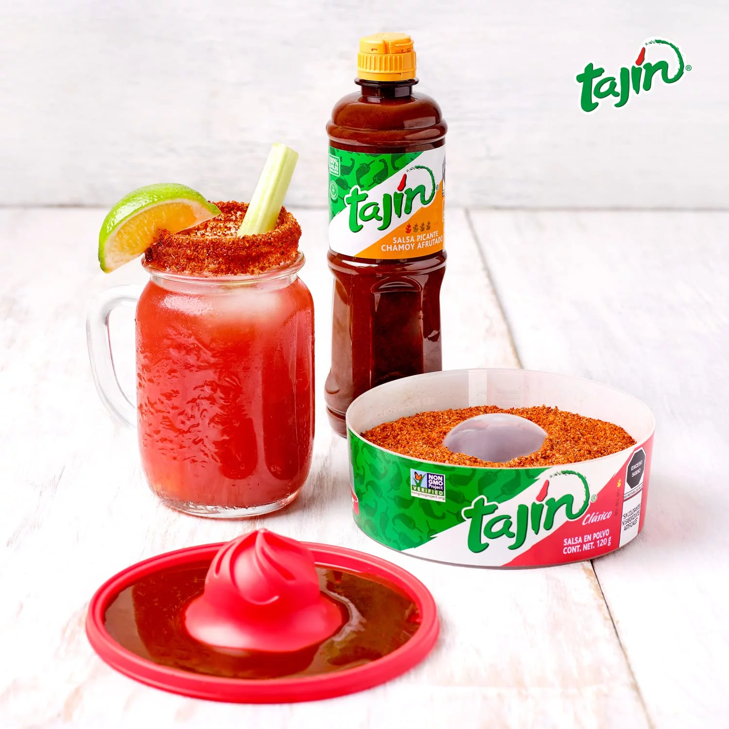 Tajin 814044 Wholesale Tajin The Perfect Rim Fruit Seasoning (Pack of 2)