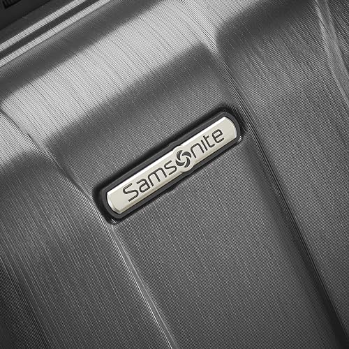 Samsonite Centric 2 Hardside Expandable Luggage with Spinner Wheels, Black, Carry-On 20-Inch