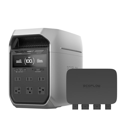 EF ECOFLOW 800W Alternator Charger, 3-in-1 Fast DC-DC Charger for Portable Power Stations, Vehicle Battery Charger & Jump Starter 8× Faster Than Cigarette Chargers, Charges 1kWh in 1.3 hr