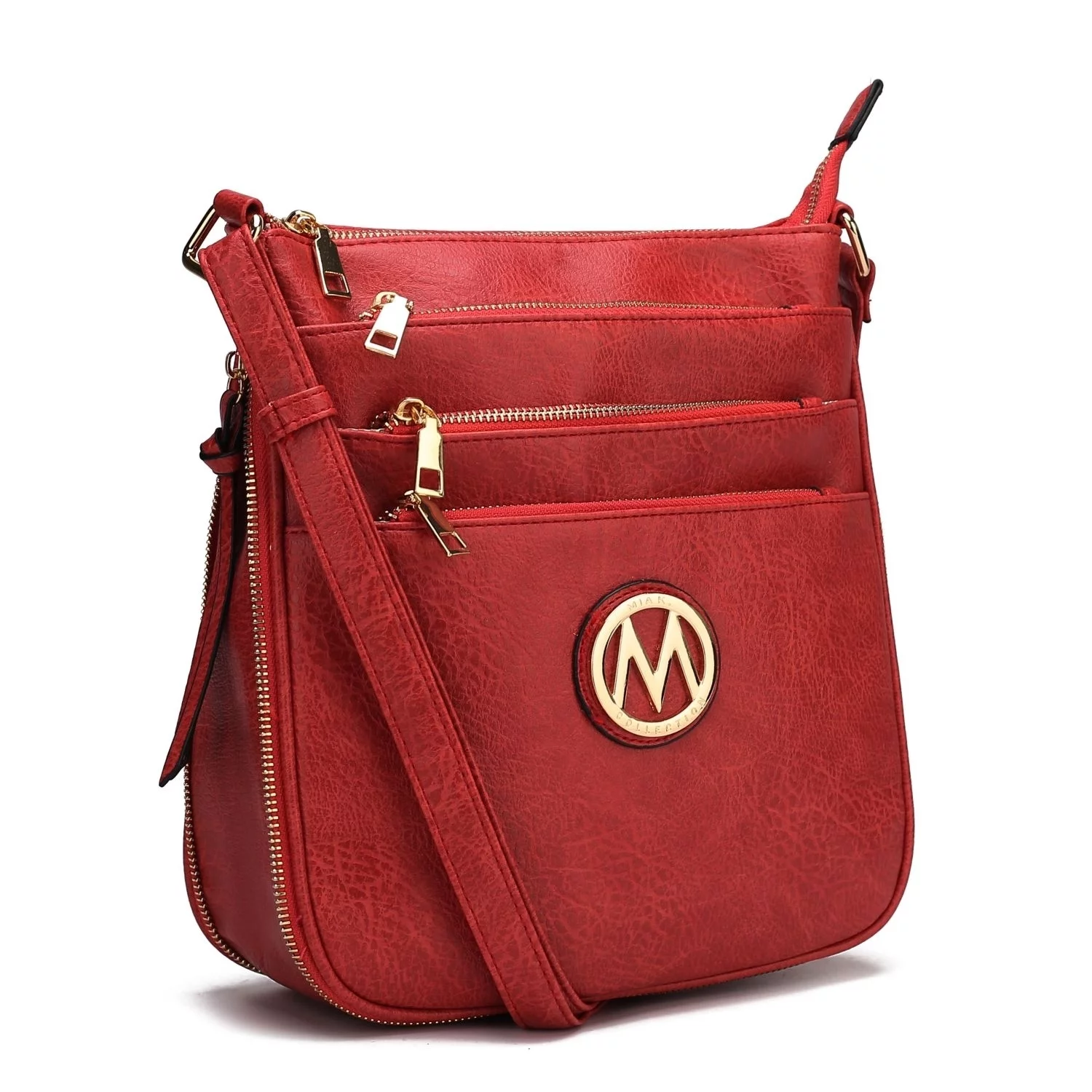 MKF Collection by Mia K. Salome Expandable Multi-Compartment Crossbody Bag