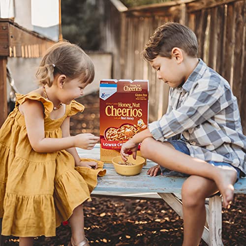 Honey Nut Cheerios Heart Healthy Breakfast Cereal, Gluten Free Cereal With Whole Grain Oats, Value Bag, 32 oz