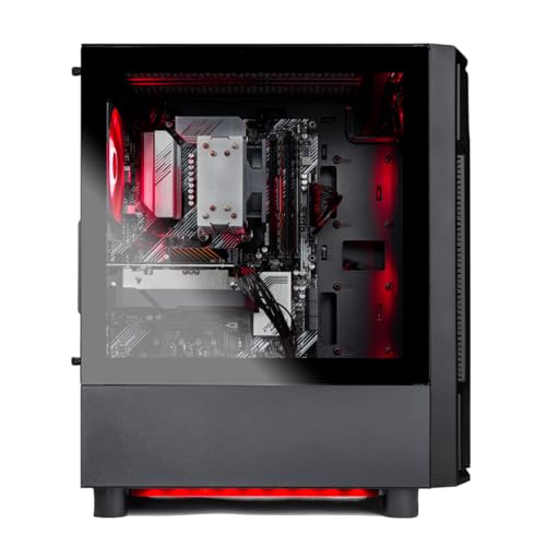 Skytech Archangel Gaming PC Desktop, Intel i5 13400F 2.5 GHz (4.6GHz Turbo Boost), NVIDIA RTX 4060 8GB GDDR6, 2TB SSD, 32GB DDR5 RAM 5200 RGB, 650W Gold PSU, Wi-Fi, Win 11 Home