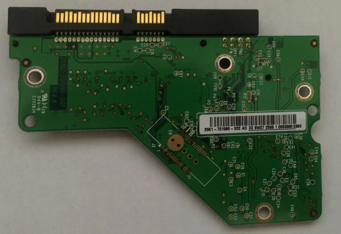 PCB WD3200AAJS-22L7A0 Western Digital 2061-701590-X02 AD 320GB