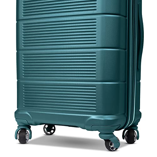 American Tourister Stratum 2.0 Expandable Hardside Luggage with Spinner Wheels, Purple Haze, Carry-on