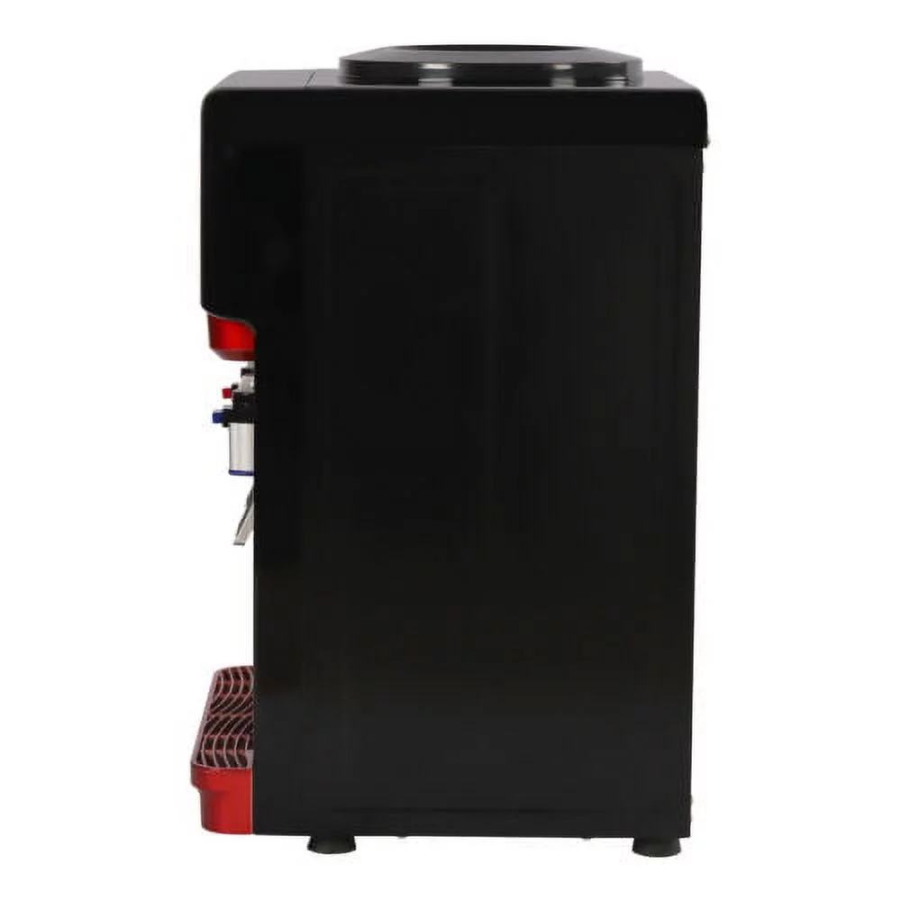 75W 5Gal Dispenser Hot & Cold Water Cooler Child Safety Lock Drinking Fountain