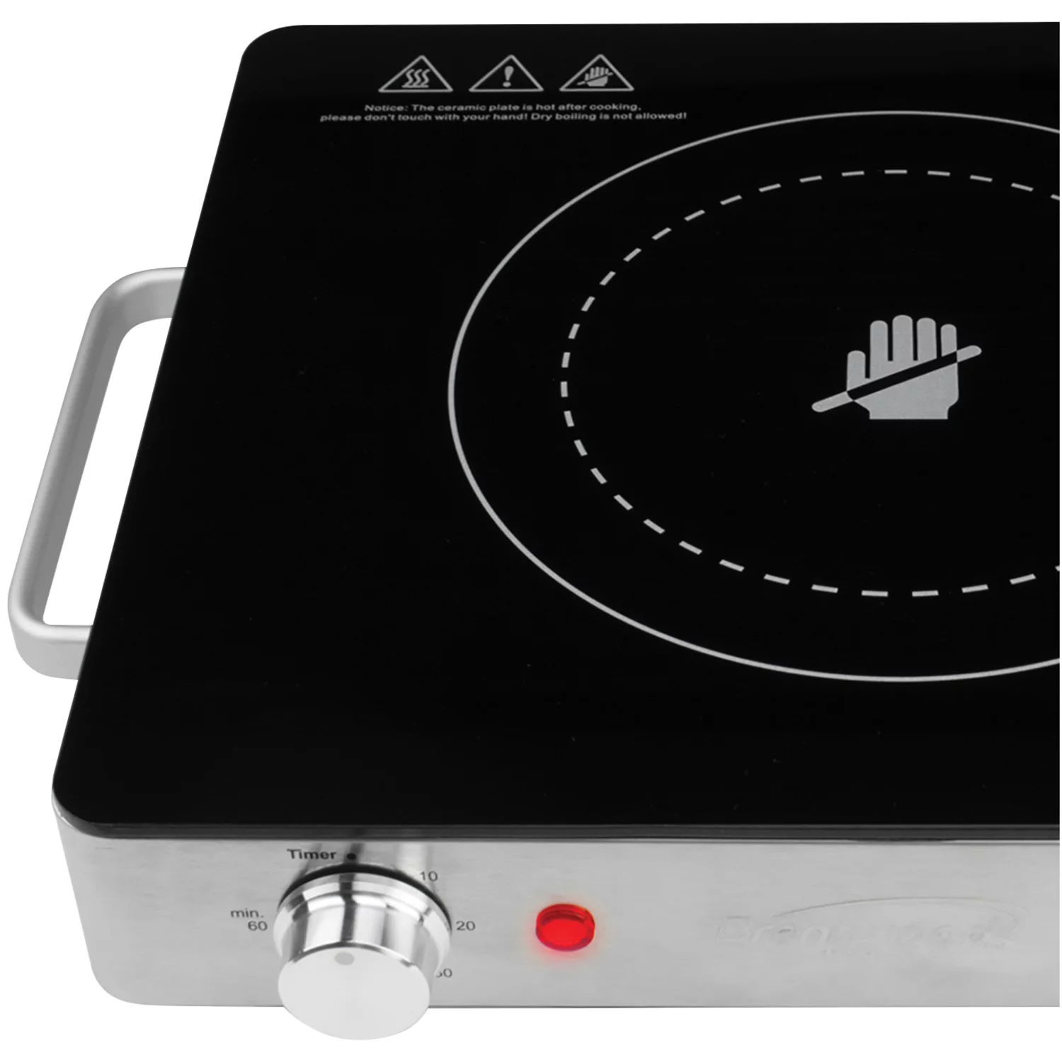 Brentwood Select 1,200-Watt Single Infrared Electric Countertop Burner