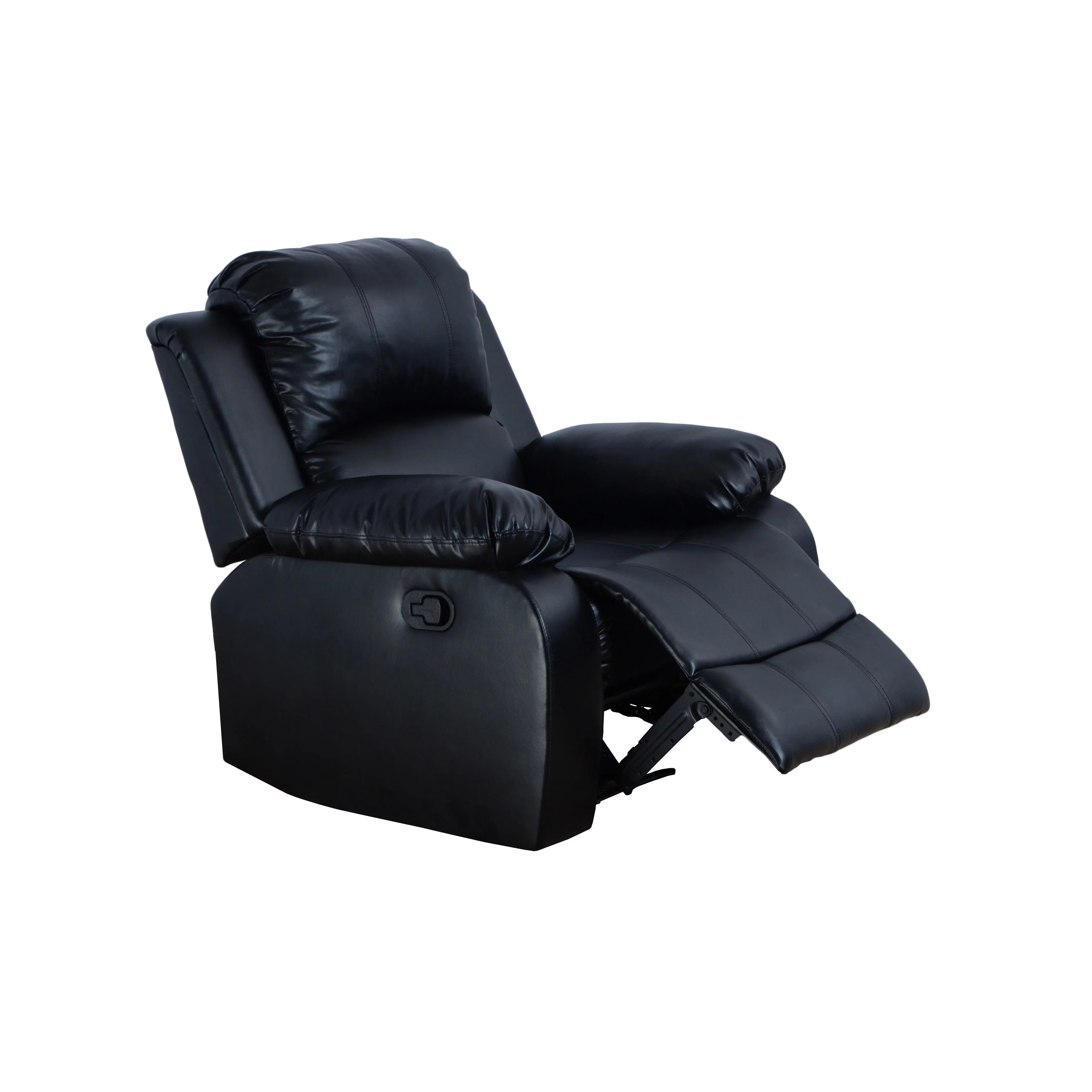 Lifestyle Furniture LGS2900B-C Odessa Reclining Chair- Black - 40 x 38.5 x 37 in.