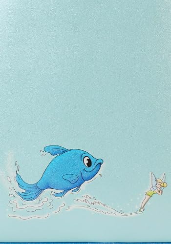 Loungefly Disney Peter Pan You Can Fly Glow Double Strap Shoulder Bag