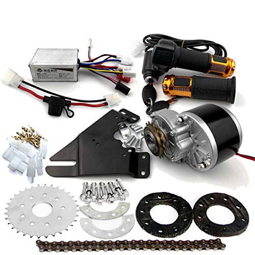 24V36V250W Electric Conversion Kit for Common Bike Left Chain Drive Customized for Electric Geared Bicycle Derailleur