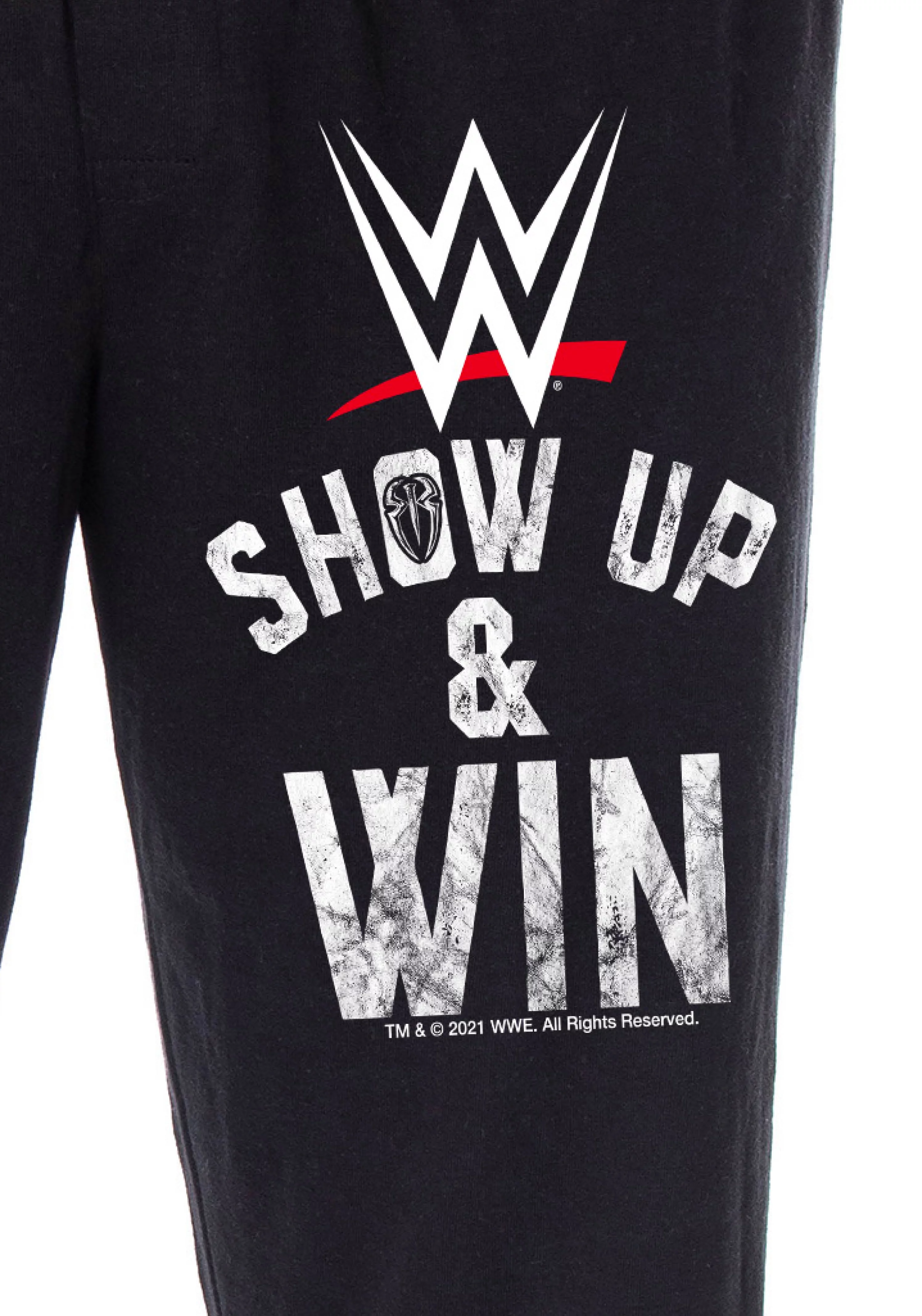 WWE Adult Roman Reigns Show Up and Win Character Loungewear Sleep Pajama Pants Large