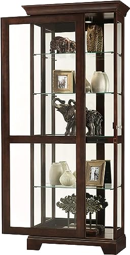 Howard Miller Duncan Curio Cabinet, Espresso
